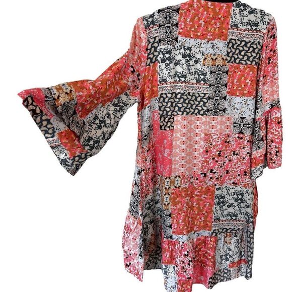 TOLANI Indy Rose Patchwork Kimono - Picture 9 of 10